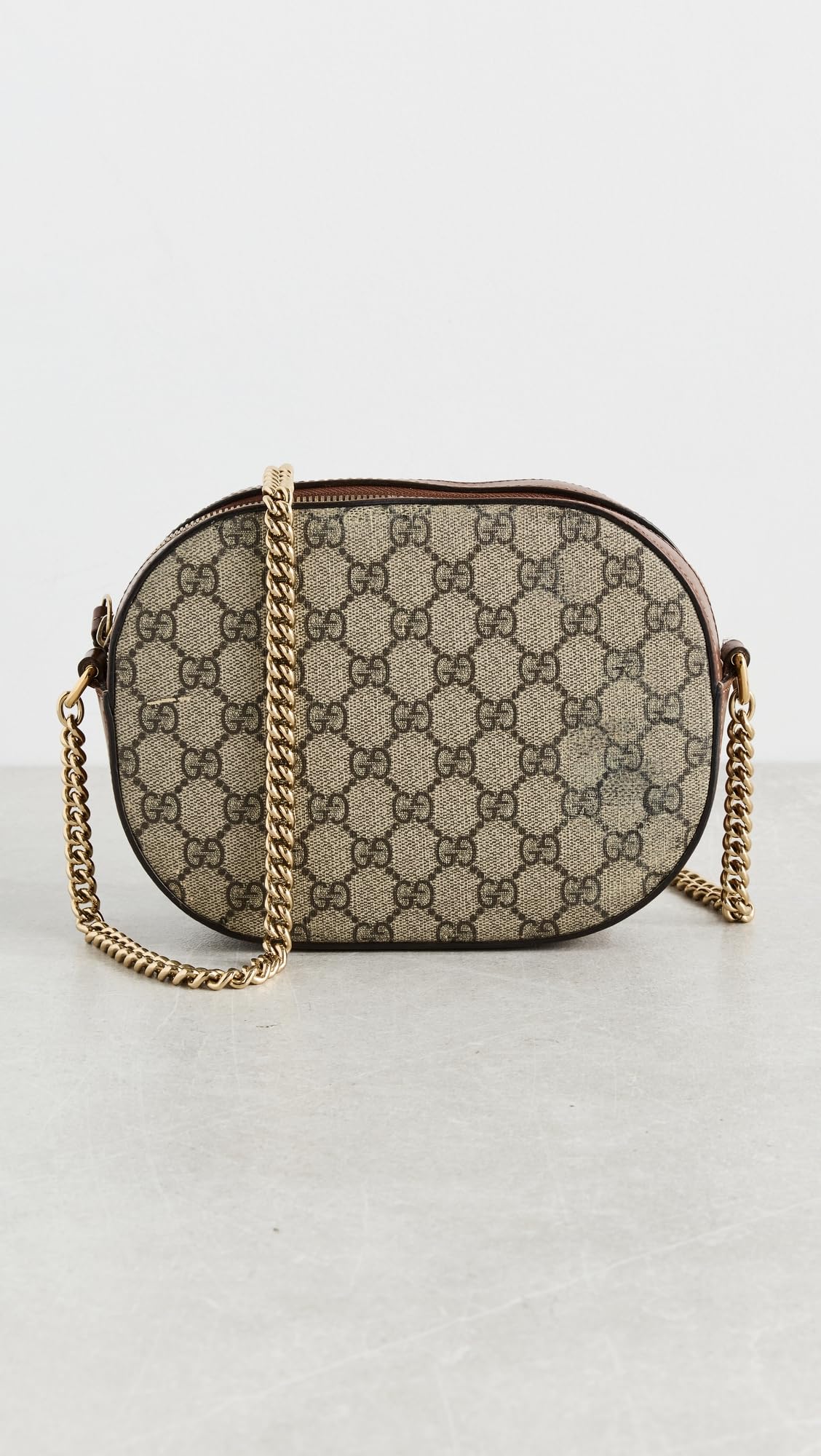 Women's Pre-Loved Gucci Shoulder Bag, GG Supreme Canvas