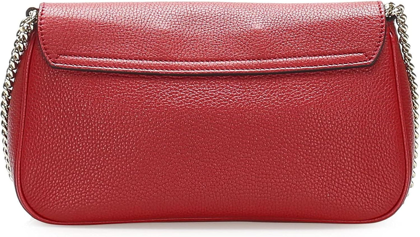 Gucci Soho Interlocking GG Red Shoulder Bag