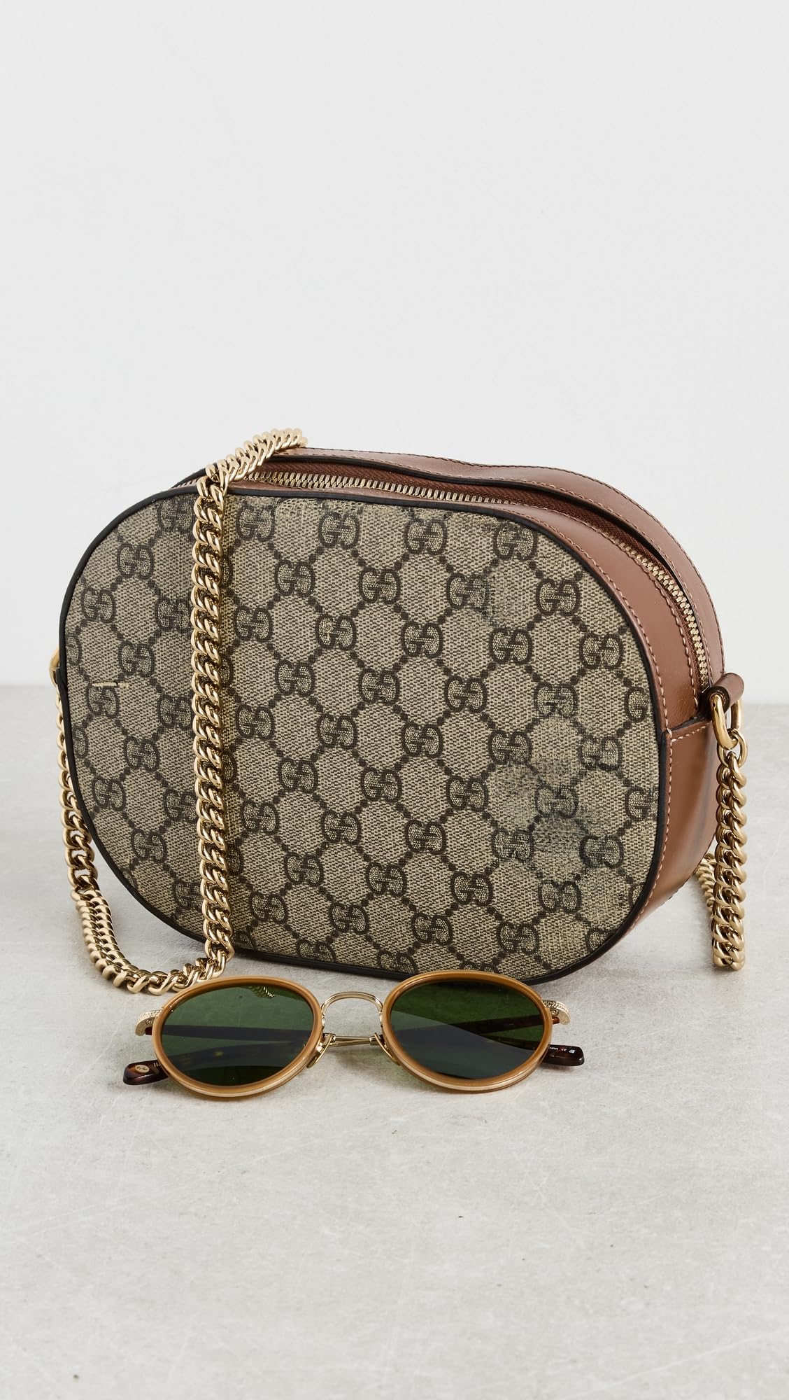 Women's Pre-Loved Gucci Shoulder Bag, GG Supreme Canvas