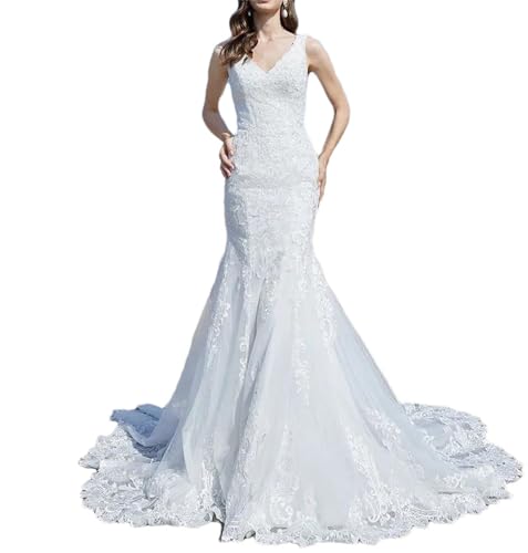 Luxury Lace Mermaid Wedding Dress – Women