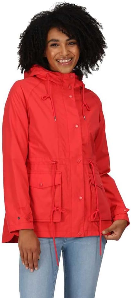 Women’s Birdie Waterproof Jacket – Miami Red