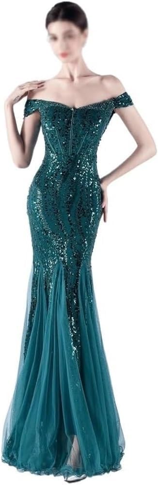 Green Sexy Backless Maxi Dress