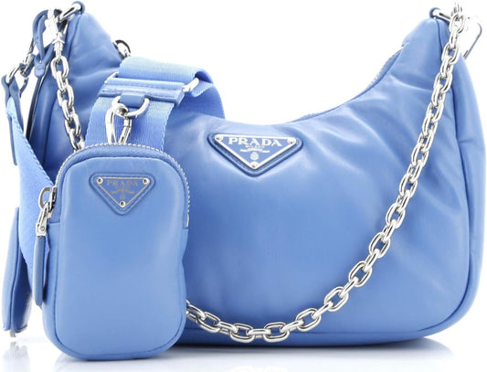 Pre-Loved Re-Edition 2005 Nappa Shoulder Bag