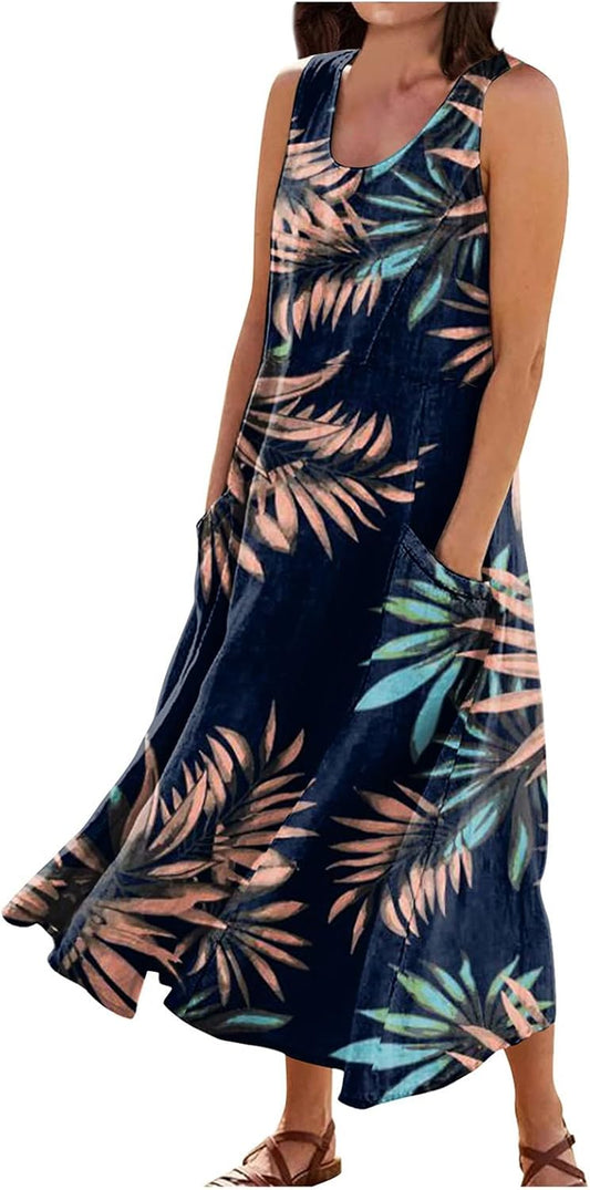 Long Casual Dress for Beach & Everyday