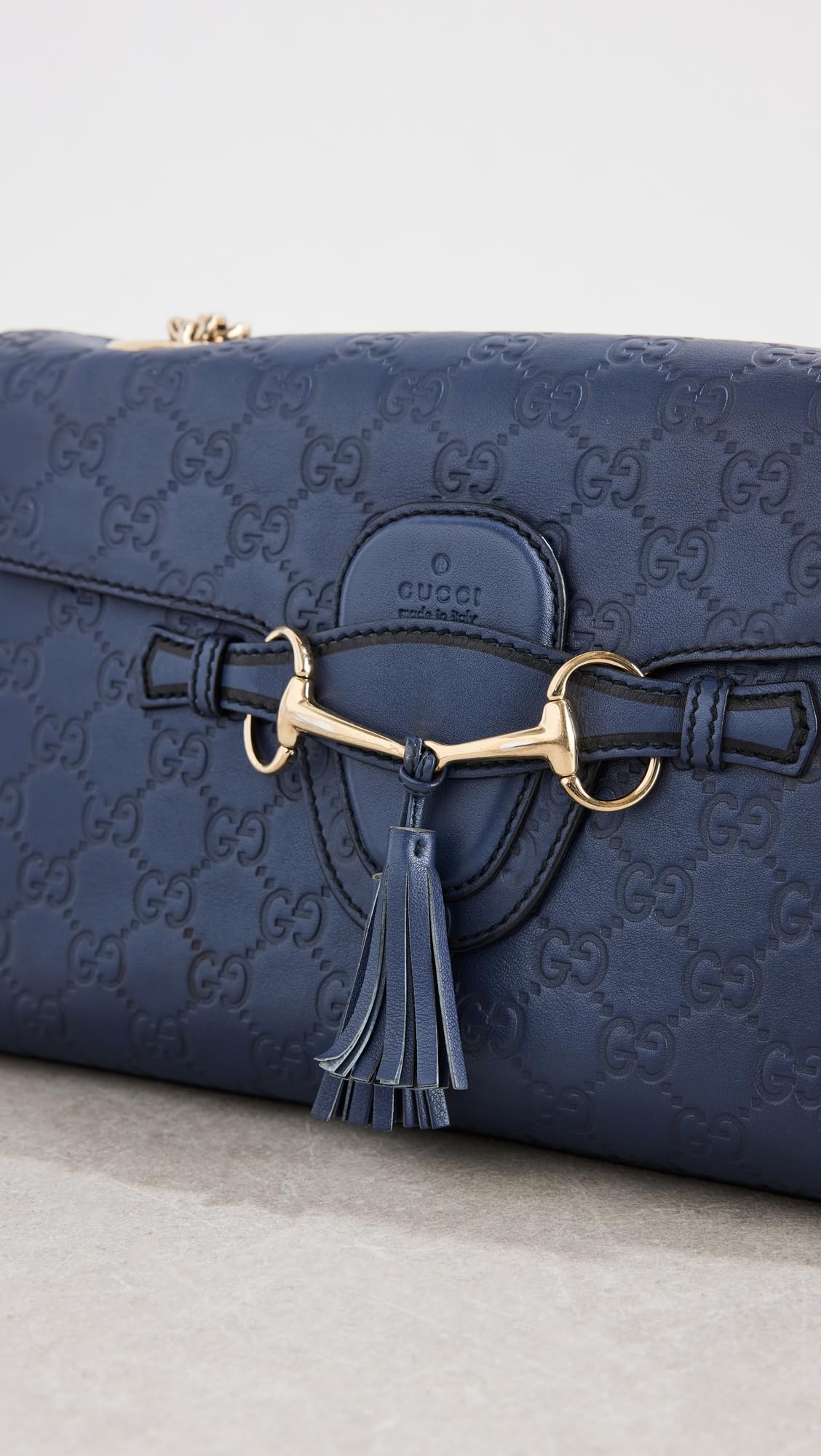 Gucci Pre-Loved Guccissima Emily Shoulder Bag