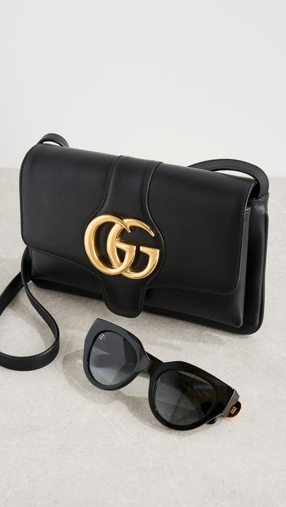 Women's Pre-Loved Gucci Marmont Shoulder Bag GG, Calfskin