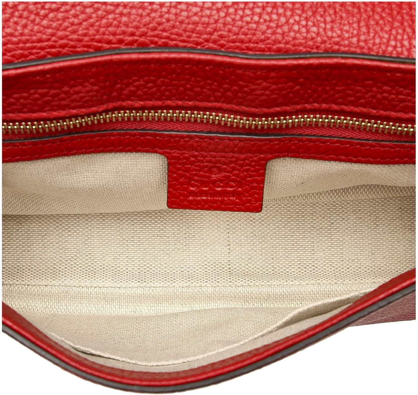Gucci Soho Interlocking GG Red Shoulder Bag